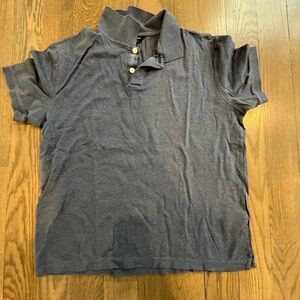Banana Republic Gray Polo Shirt Classic Style
